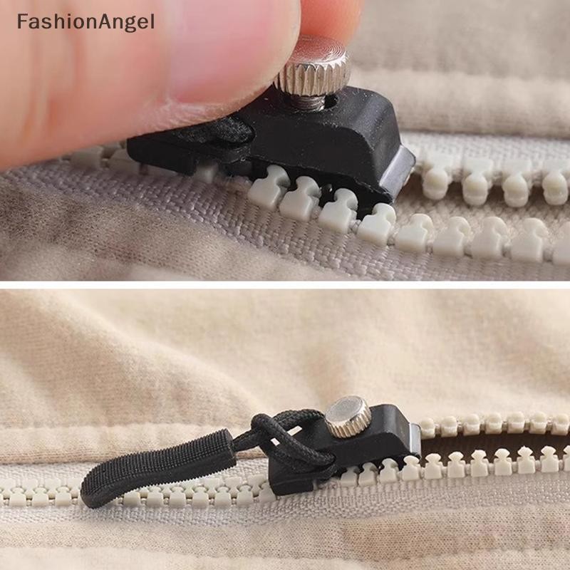 FashionAngel Đa Năng Có Thể Tháo Rời Kim Loại Dây Kéo Thanh Trượt Kéo Bộ Sửa Chữa Có Thể Tháo Rời DIY Thay Thế Đòn Bẩy Khóa Cho Quần Áo Hành Lý VN