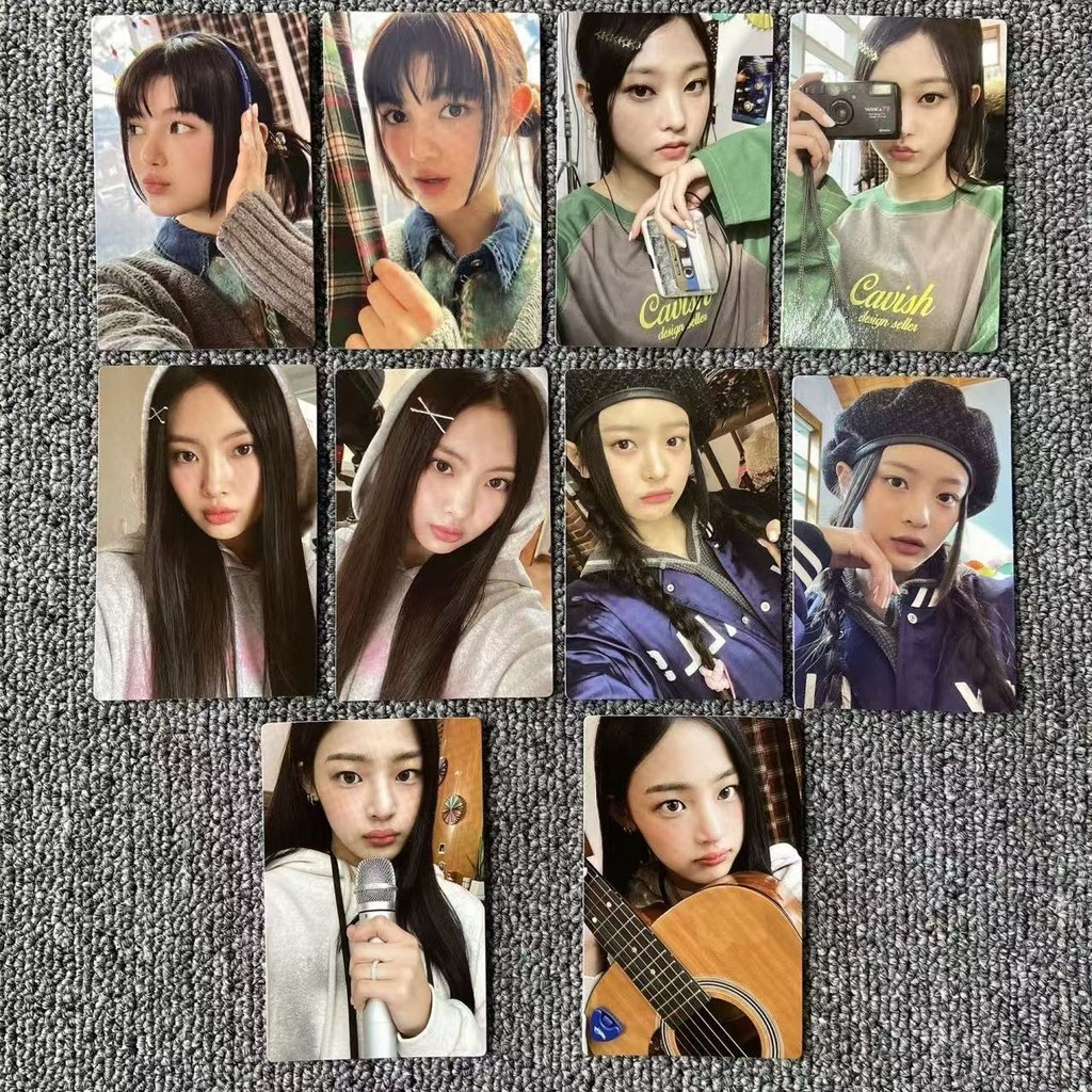 Bộ Photocard Trại NewJeans Bunnies (Thẻ 10 Miếng)