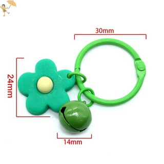 [GOU] Móc Khóa Hoa Kẹo Nhỏ Thời Trang Mới Dành Cho Nữ Cô Gái Móc Khóa Túi Ô Tô Ch Mặt Dây Chuyền Trang Sức Dự Tiệc VN