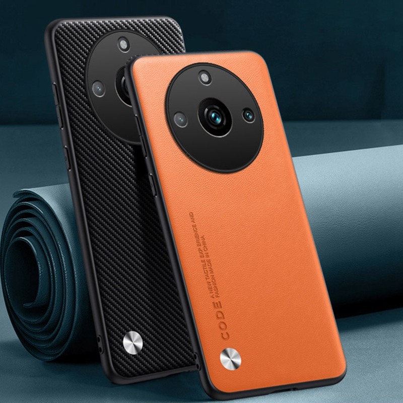 Dành Cho Realme 11 Pro / 11 Pro + 5G Họa Tiết Da Thời Trang Ốp điện thoại Bảo Vệ Khung TPU Mềm