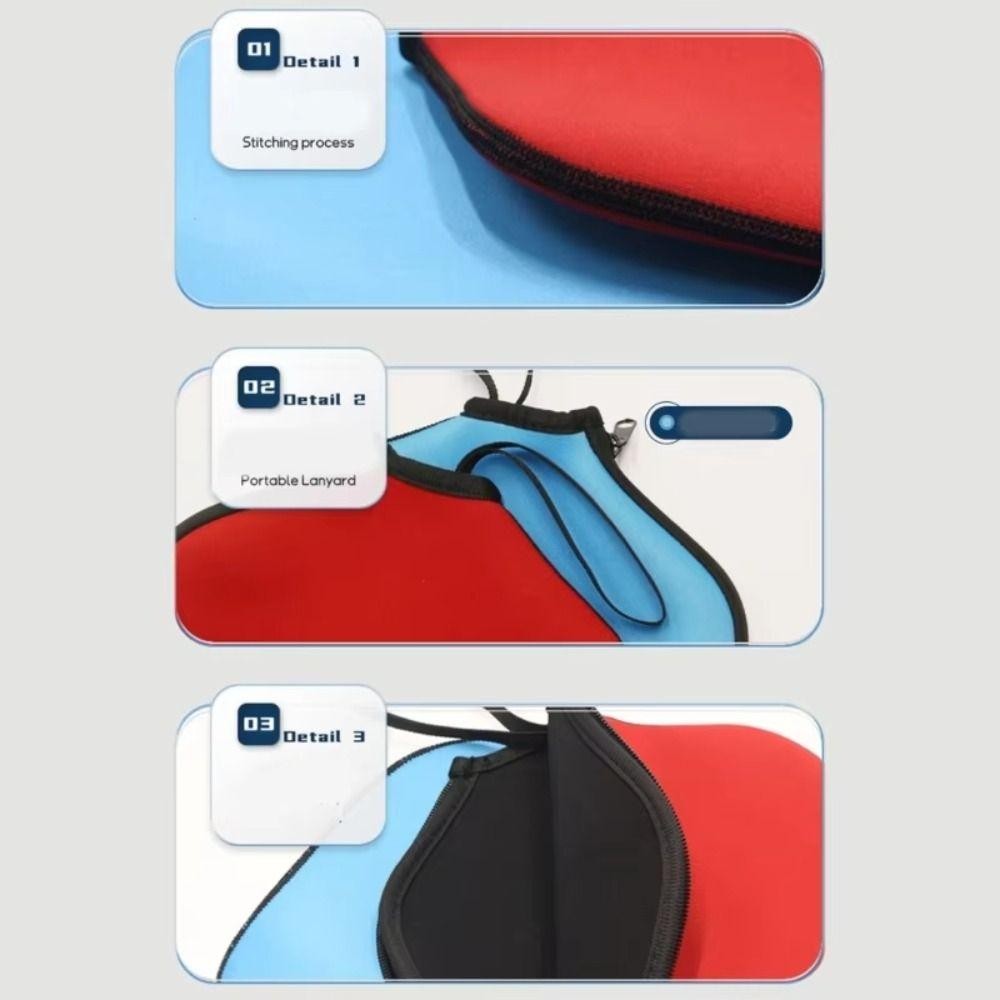 PYCOU Tay Vợt Pickleball, Phụ Kiện Pickleball Neoprene Pickleball Mái Chèo, Túi Bảo Vệ Nhẹ Chống Thấm Nước