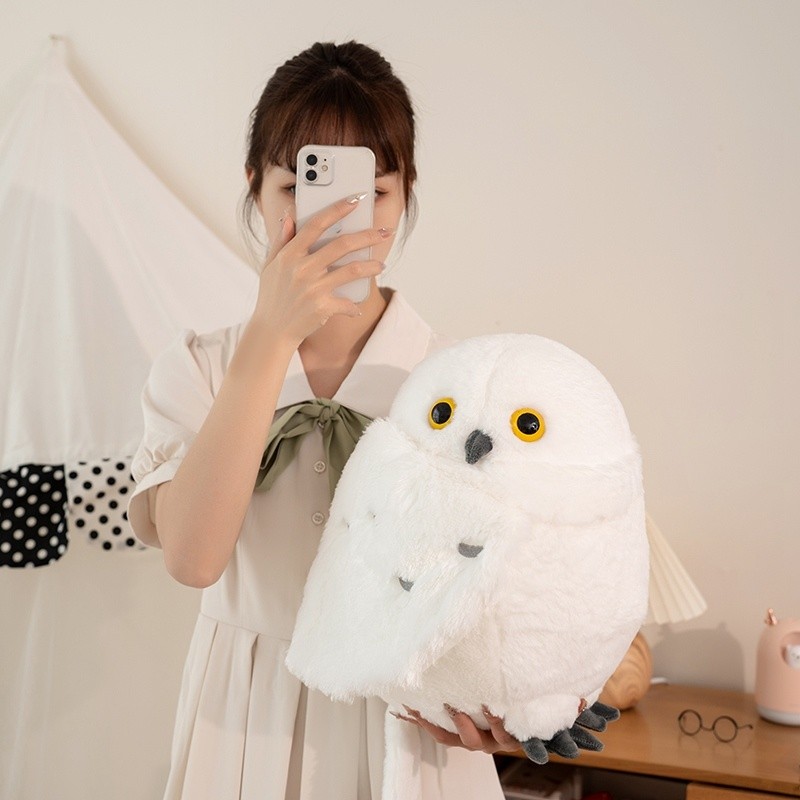 Búp bê cú Hedvi chính hãng Harry Potter mô phỏng búp bê cú Gối quà tặng đồ chơi sang trọng