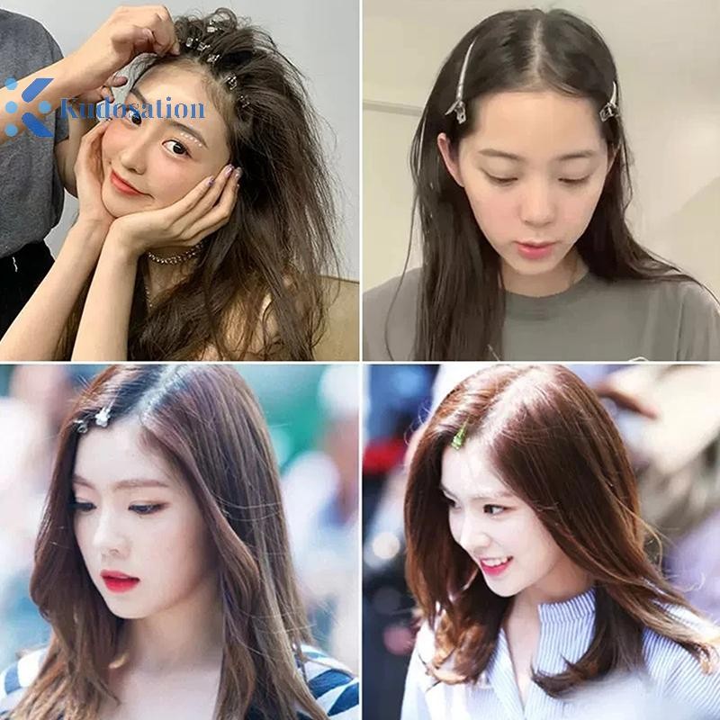 Kudosation 10 Chiếc Kẹp Tóc Kim Loại Để Tạo Kiểu Phần Salon Kẹp Tóc Kẹp Tóc Rễ Lông Tơ DIY Kẹp Dụng Cụ Phụ Kiện Tóc