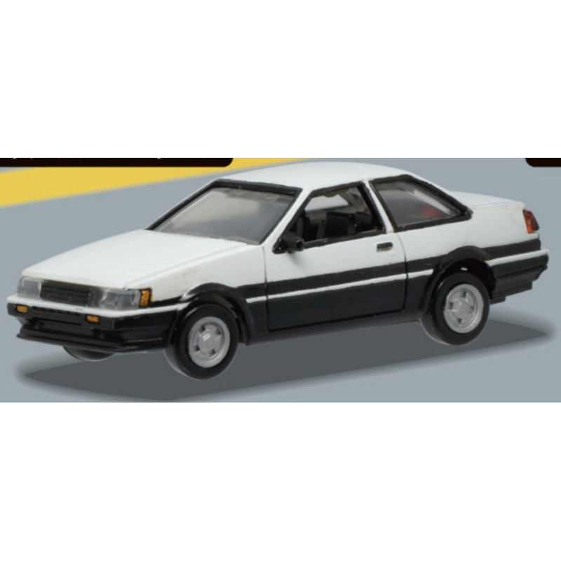 [BTF] Có hàng, Đồ chơi viên nang STASTO Nhật Bản 1/72, Bộ sưu tập mô hình xe Toyota AE86, PO47