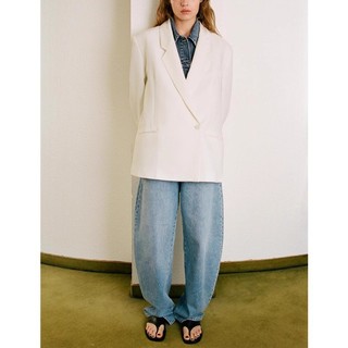 Áo Blazer dài tay dáng rộng Zara Spring Ve áo mùa xuân2010719 2010729 2010738