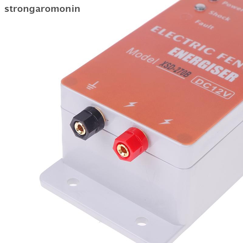 St Hàng rào điện 0,5 Joules Trở kháng thấp Energizer Chăn nuôi Cừu Chó Lợn Voi Gia súc Động vật Bộ điều khiển xung điện áp cao ST