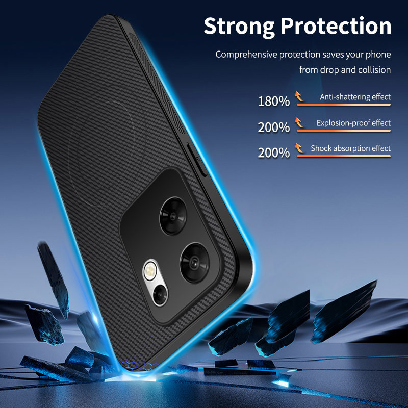Dành Cho Infinix Zero 30 4G X6731B Vỏ Mờ Sang Trọng Chống Sốc Sạc Không Dây Vỏ Chống Sốc