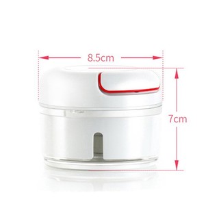 Dụng cụ xay tỏi ớt mini kéo tay - máy xay tỏi cầm tay đa năng tiện lợi #A254