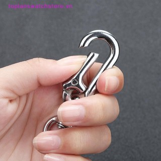 Toplanswatchstore Bầu Khóa Móc Khóa Leo Núi Móc Khóa Ô Tô Đơn Giản Mạnh Mẽ Carabiner Hình VN