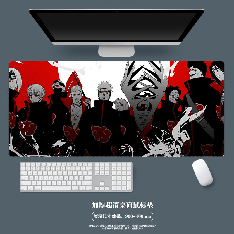 Naruto Anime Miếng Lót Chuột Lớn Naruto Uzumaki Hatake Kakashi Chơi Game Mousepad Sasuke Sas Hyuuga Hinata Akatsuki Bàn Phím Máy Tính Bàn Thảm