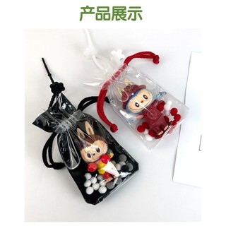 popmart  Túi treo lưu trữ cho bé đi bộ Bubble Mart, độ trong suốt cao, túi bé siêu nhẹ, trưng bày ngoài trời, lưu trữ chống bụi