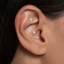 Treeling 100 Chiếc Trong Suốt Dùng Một Lần Miếng Dán Tai Auricular Miếng Dán Tai Massage Châm Cứu Hạt Chăm Sóc Tai Cho Nữ