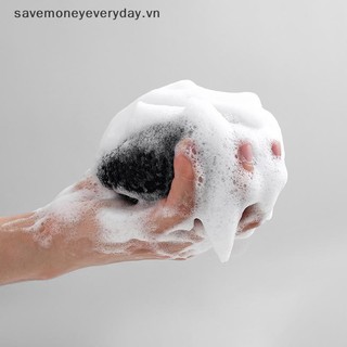 [savemoneyeveryday] Bàn chải làm sạch bóng xốp tắm Vòi hoa sen Puff Body Cleaner Tẩy tế bào chết Bàn chải Massage 3d Đồ dùng phòng tắm [vn]