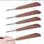 Dụng cụ rạch khuyết, gỡ chỉ tháo chỉ nhựa giả gỗ, 2-5 10 cáiThân cây nhựa chắc chắn, đầu cắt thép sắc nhọn