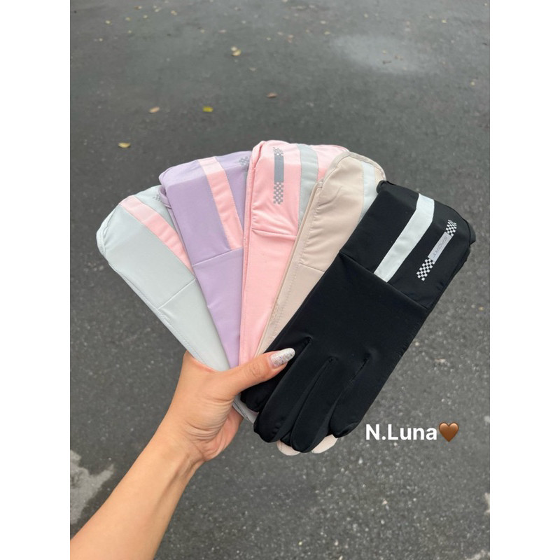 GT03 Găng tay chống nắng xỏ ngón UV cho đi xe máy, đi phượt, đạp xe an toàn và tiện lợi.