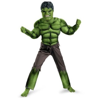 Trang phục Cosplay Hulk phù hợp cho tiệc Halloween dành cho cả gia đình