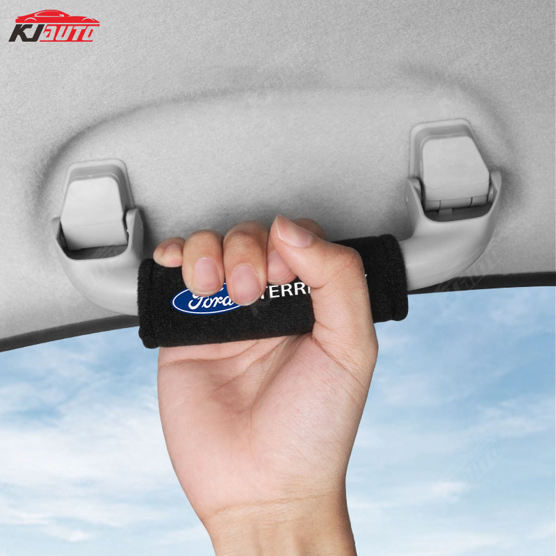 Ford Territory Da lộn Tay nắm nóc ô tô Vỏ bảo vệ Tay nắm cửa Phụ kiện trang trí da