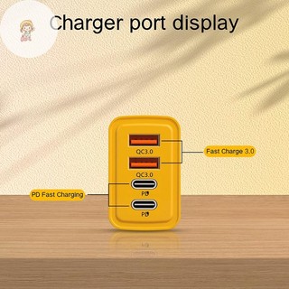 TWE 120W 4 Cổng USB Type-C GaN Sạc Điện Thoại PD Power Adapter Cho Điện Thoại Di Động Máy Tính Bảng Dành Cho Huawei VN