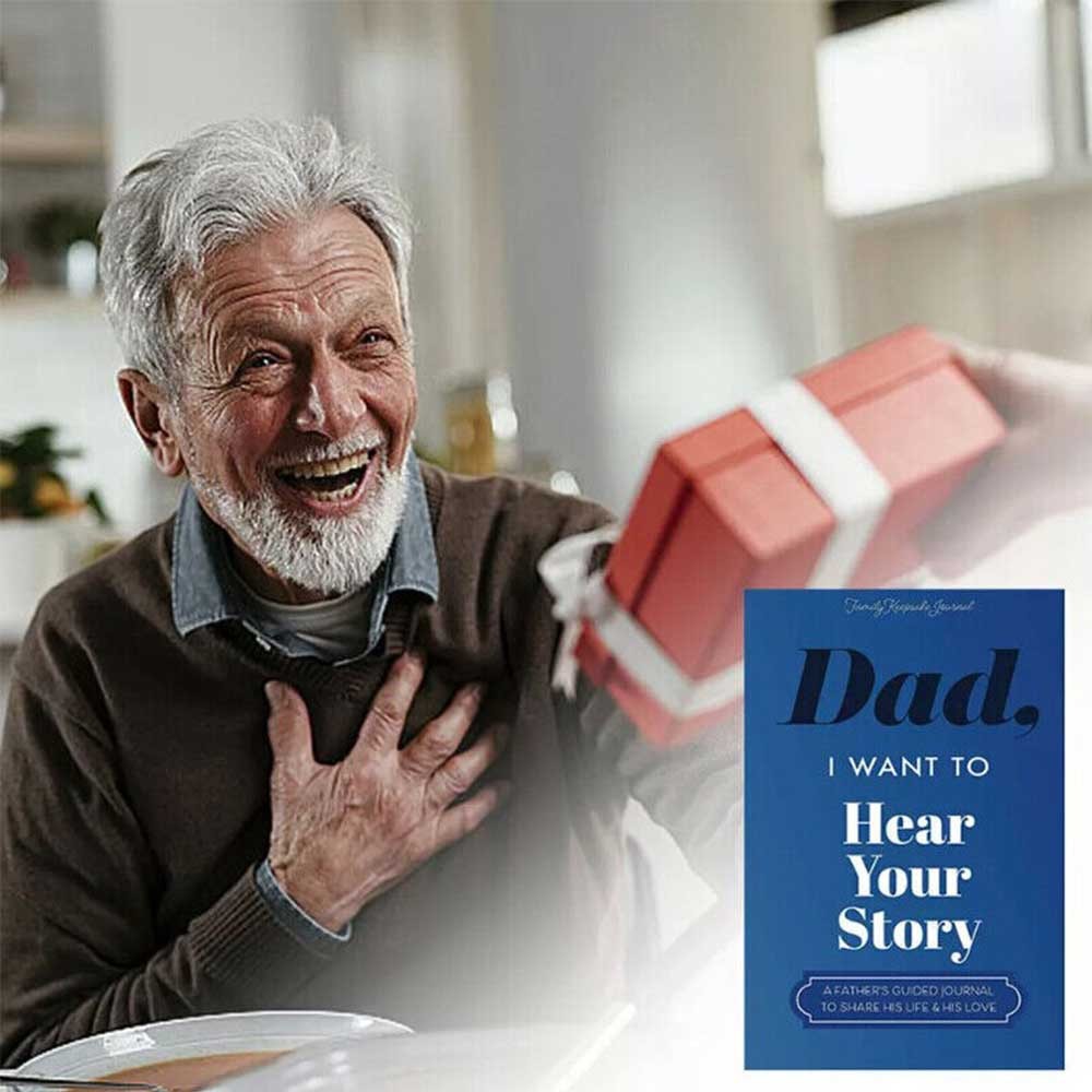 Dad/Mom I Want To Hear Your Story Journal A Father's Guided Journal Multipurpose Journal Book