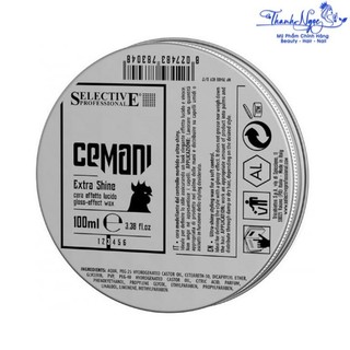 SÁP TẠO KIỂU BÓNG TÓC CEMANI EXTRA SHINE GLOSS - EFFECT 100ML [ TN ]