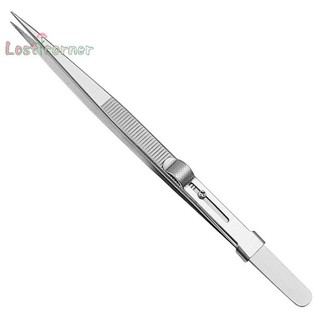 [Lostcorner] Nhíp bằng thép không gỉ Dụng cụ sửa chữa linh kiện điện tử Nhíp đa năng Nhíp trang sức chất lượng cao [Mới]