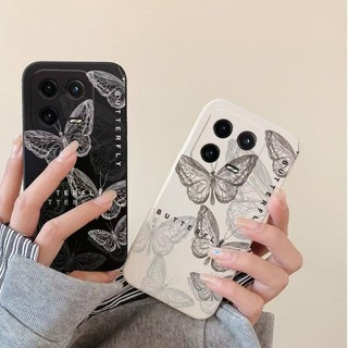 Ốp Điện Thoại Bướm Lãng Mạn Vintage Cho Vivo V30 V29 V27 V25 Pro V29 Lite V29e V27e Ốp Lưng Mềm Chống Sốc Ốp Lưng