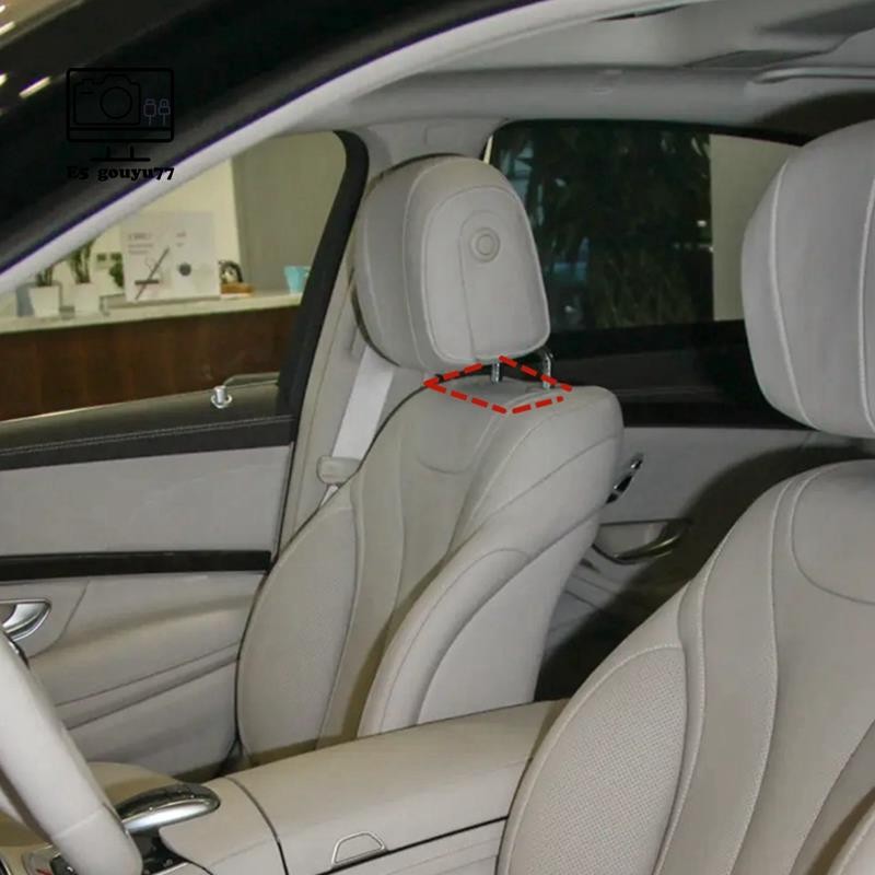 [Gouyu77] Nắp tựa lưng ghế trước bên phải 2229101312 Phụ kiện dành cho Mercedes Benz S Class W222 2014-2020