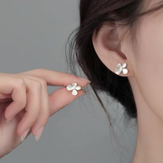 Bông Tai Kim Bạc 925 Phong Cách Mới 2024 Bán Chạy Nữ Niche Nhẹ Bông Tai Sang Trọng Bông Tai Cao Cấp Cảm Giác