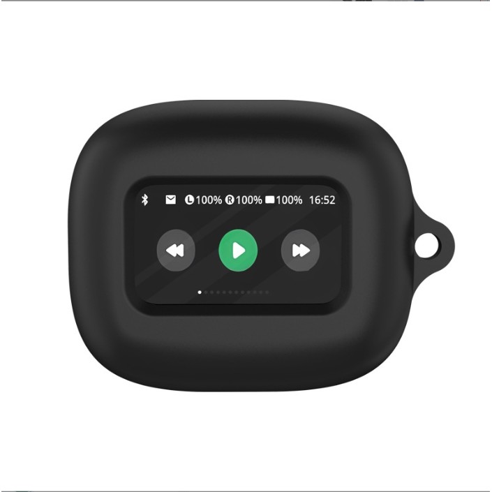 Dành Cho JBL Live Beam 3 / Flex 3 / Buds 3 Ốp Lưng Silicon Tai Nghe Chống Sốc Tai Nghe Bảo Vệ Tay Mềm Có Nhẫn