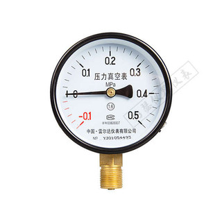 Đồng hồ đo áp suất âm chân không Relda yz-60 / 100 / 150-0.1-0mpa 0.15 / 0.3 / 0.9 / 1.5
