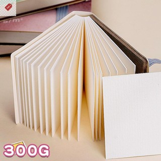 ALIK Vuông Cotton Vẽ Sách 300gsm Dành Cho Nghệ Sĩ Vẽ Màu Nước Sổ Tay 20 Tờ Sổ Phác Thảo Học Sinh Đồ Dùng Học Tập VN