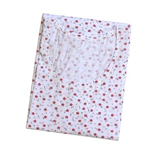 Trung Niên Người Cao Tuổi Nữ Không Tay Áo Cotton Vợ Áo Sơ Mi Mẹ Bà Nguyên Chất Cotton Rộng Vai Vest Ren Miệng Phong Cách 401D