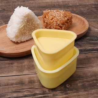 1 / 2 / 4 Khuôn Onigiri Cho Cơm DIY Gia Đình Sushi Dụng Cụ Thực Phẩm Sản Xuất Ba Bên Hình Sushi Tiện Lợi Bento Phụ Kiện