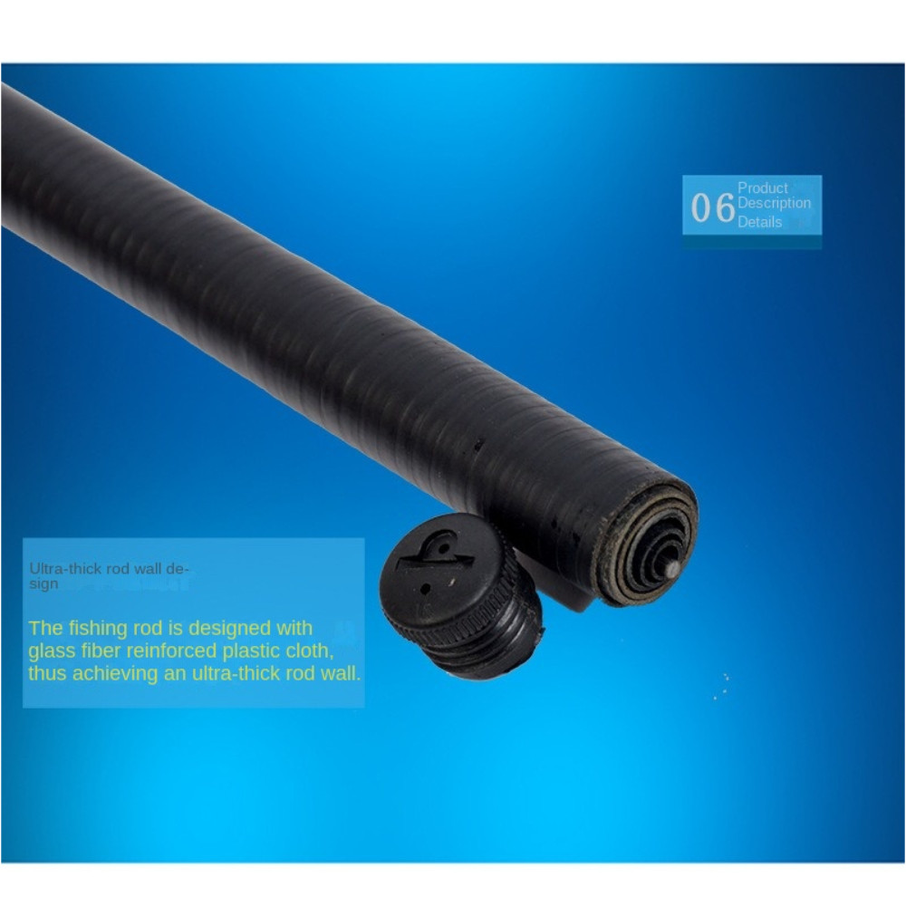Bộ cần câu HOBBYIN, Cần câu bằng sợi Carbon Bộ dụng cụ đầy đủ, Cần câu cá bằng sợi thủy tinh 2,1m-7,2m Combo câu cá
