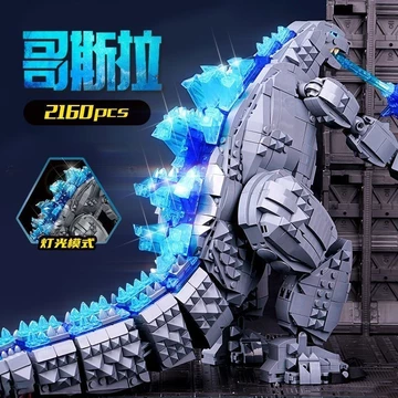 2620 Lời khen ngợi Tương thích với Khối xây dựng Lego Cơ Godzilla Toàn thân Quái vật di chuyển được Số. 8 Đồ Chơi Lắp Ráp Mecha Câu Đố 6 Đến 12 Tuổi 2620 Mọi Người Khen ngợi Khối Xây Dựng Lego Tương T