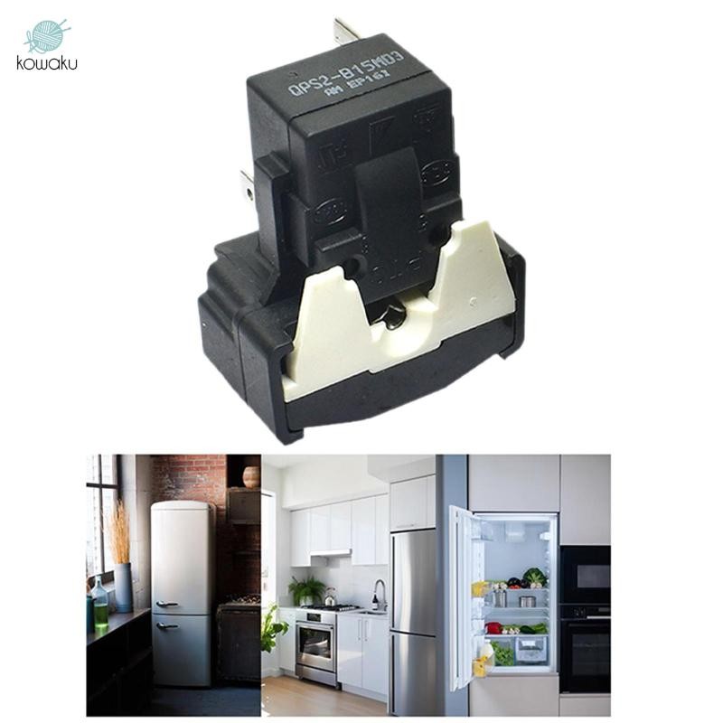 Rơle bảo vệ quá tải Bảo vệ quá tải Phần tủ lạnh cho tủ lạnh Lắp đặt dễ dàng Máy nén PTC Khởi động Rơle