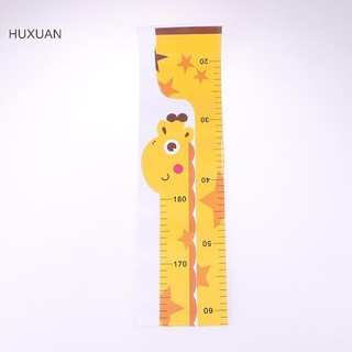 Huxuan 1 Hoạt Hình Động Vật Đo Chiều Cao Dán Tường Hươu Cao Cổ Dán Tường Trẻ Em Thước Tăng Trưởng Biểu Đồ Tăng Trưởng Cho Trẻ Em Phòng Ngủ Bé Mầm Non RFT