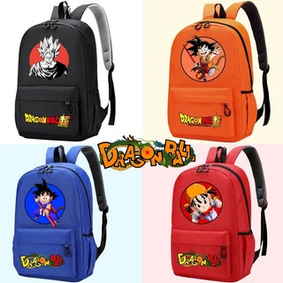 Ba lô Dragon Ball hoạt hình in ba lô ba lô học sinh dung tích lớn ba lô đơn giản