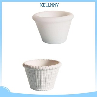 Kellnny Khuôn Silicon Đa Năng Cho Giá Đỡ Và Giỏ Hoa Dự Án Thủ Công Thạch Cao Thạch Cao Lọ Hoa Làm Khuôn