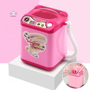 Maybest Puff Child Sponge Máy giặt điện Dụng cụ trang điểm bằng nhựa Máy làm sạch Sữa rửa mặt khô và ướt Sử dụng kép {VN}