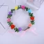 Floral Crown Headband Flower Garland Hair Accessory for Bridal Women and Girls