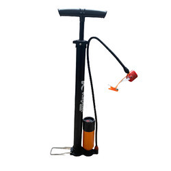 Bơm xe đạp, xe máy có đồng hồ (mẫu dài). thiết kế rất tiện lợi và dễ dàng sử dụng