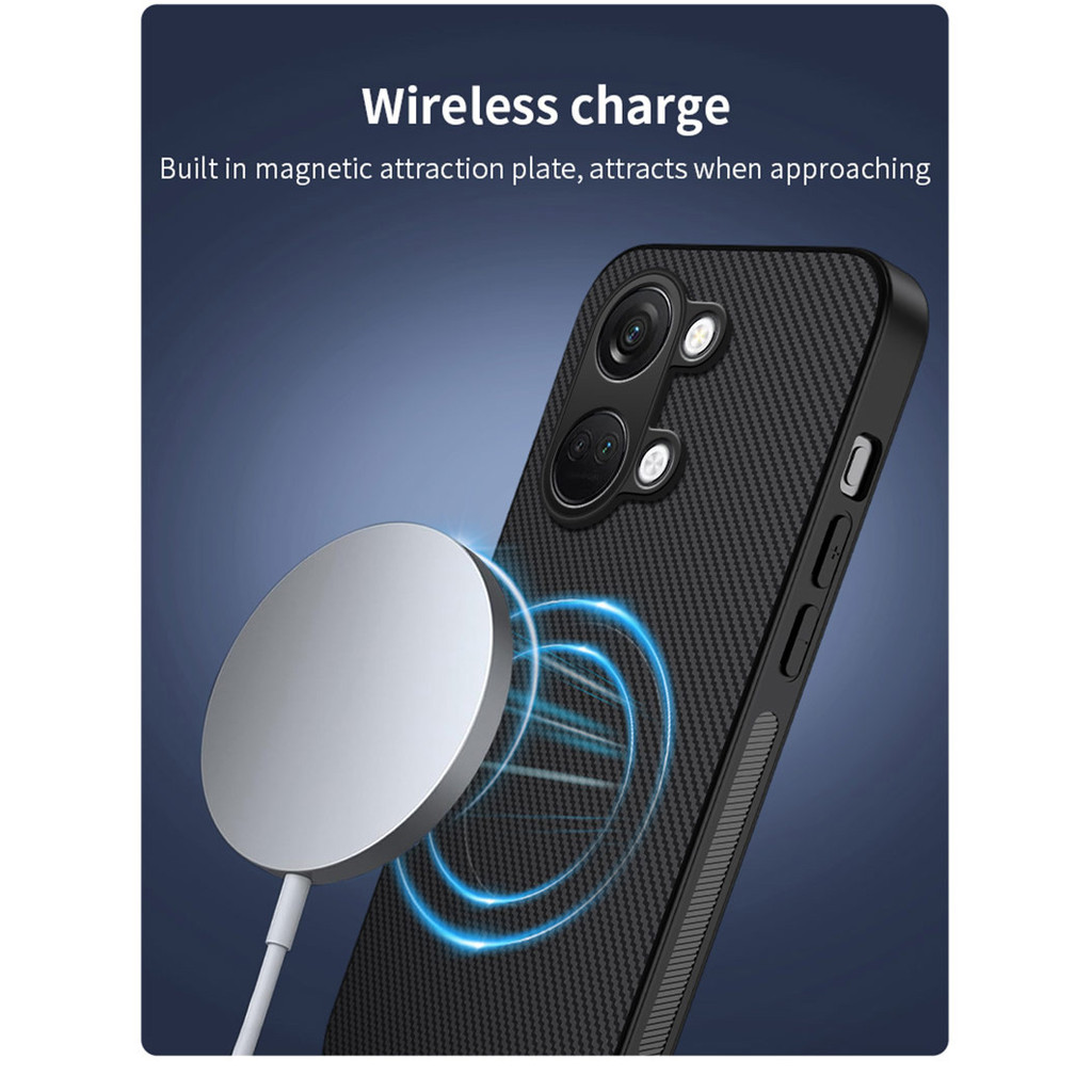 Dành Cho OnePlus Ace 2V 2 3 Chống Sốc Sang Trọng Matte Ốp Lưng Sạc Không Dây Chống Sốc