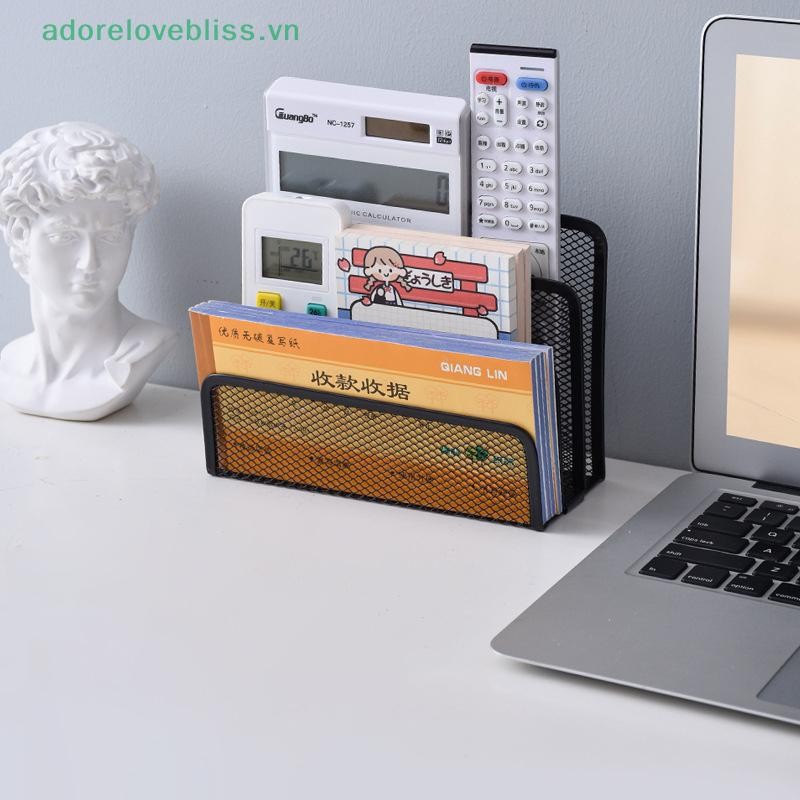 Thêm Giấy Khay Sổ Tay Đứng Giá Để Bàn 3 Lớp Kim Loại Đen Sắt Lưới Giá Đỡ Cho Tạp Chí Tài Liệu Tập Tin Giá Sách Người Tổ Chức Văn Phòng BSS