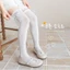 Treeling 1 Cặp Đáng Yêu Trẻ Em Ren Ruffle Vớ Nơ Trang Trí Cotton Chiều Dài Đầu Gối Tất Cho Bé Gái Ngọt Ngào Thời Trang Bab
