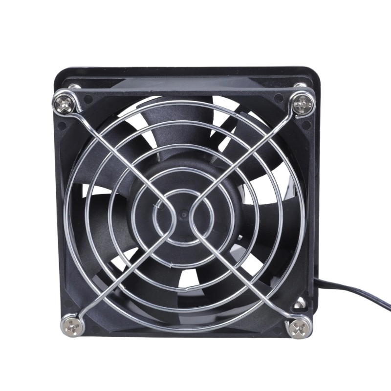 Quạt Xả KIKIN 3800RPM 80mm 12V Quạt Hút Không Khí Hút Khói Máy Thổi Khí Cho Hàn Văn Phòng Hội Trường Thủy Canh Ki