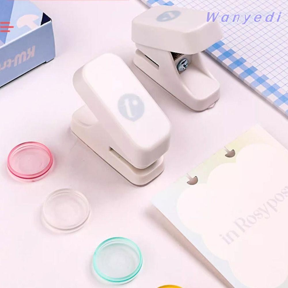 Wanyedi Máy đục lỗ nấm, Scrapbooking Máy đục lỗ lỗ một lỗ, Sáng tạo Handmade DIY Loose-leaf Hole Puncher Văn phòng phẩm