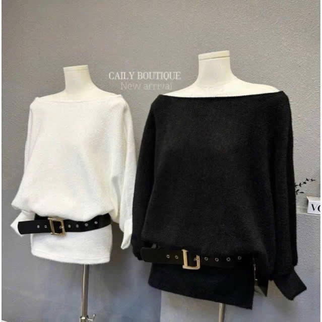 Áo Len Trễ Vai Dáng Váy KCloset Váy Ôm Hông Chất Len Dày Dặn Nữ Tính NA560