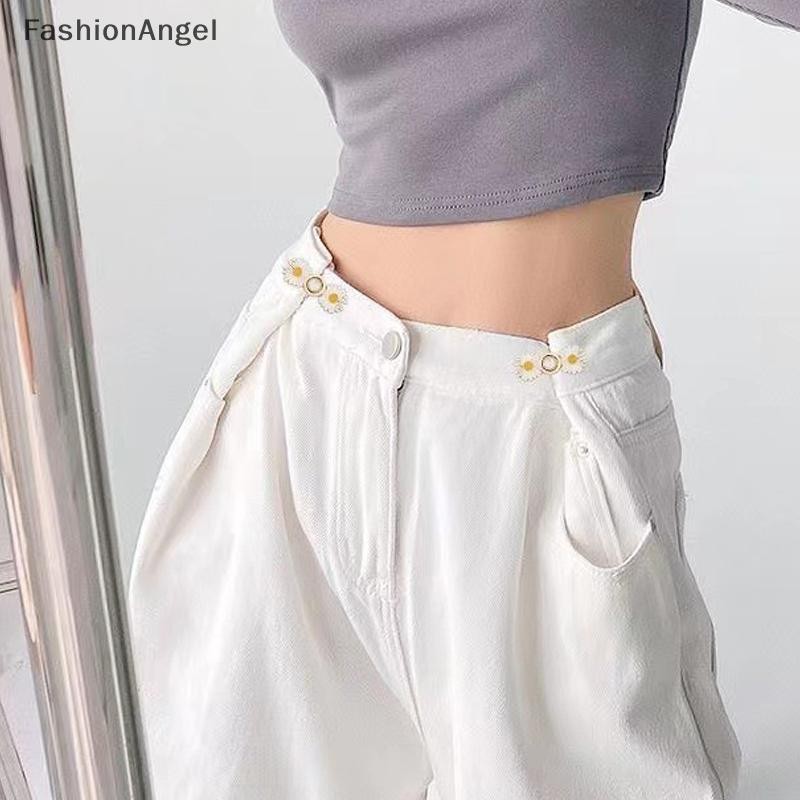 FashionAngel Có thể tháo rời thắt lưng khóa vô hình, nút chụp, trâm trang sức, điều chỉnh dây thắt lưng quần áo VN