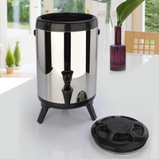Bình ủ trà giữ nhiệt Inox 304 cao cấp, bình đựng nước có vòi chuyên dụng 6 lít -12 lít